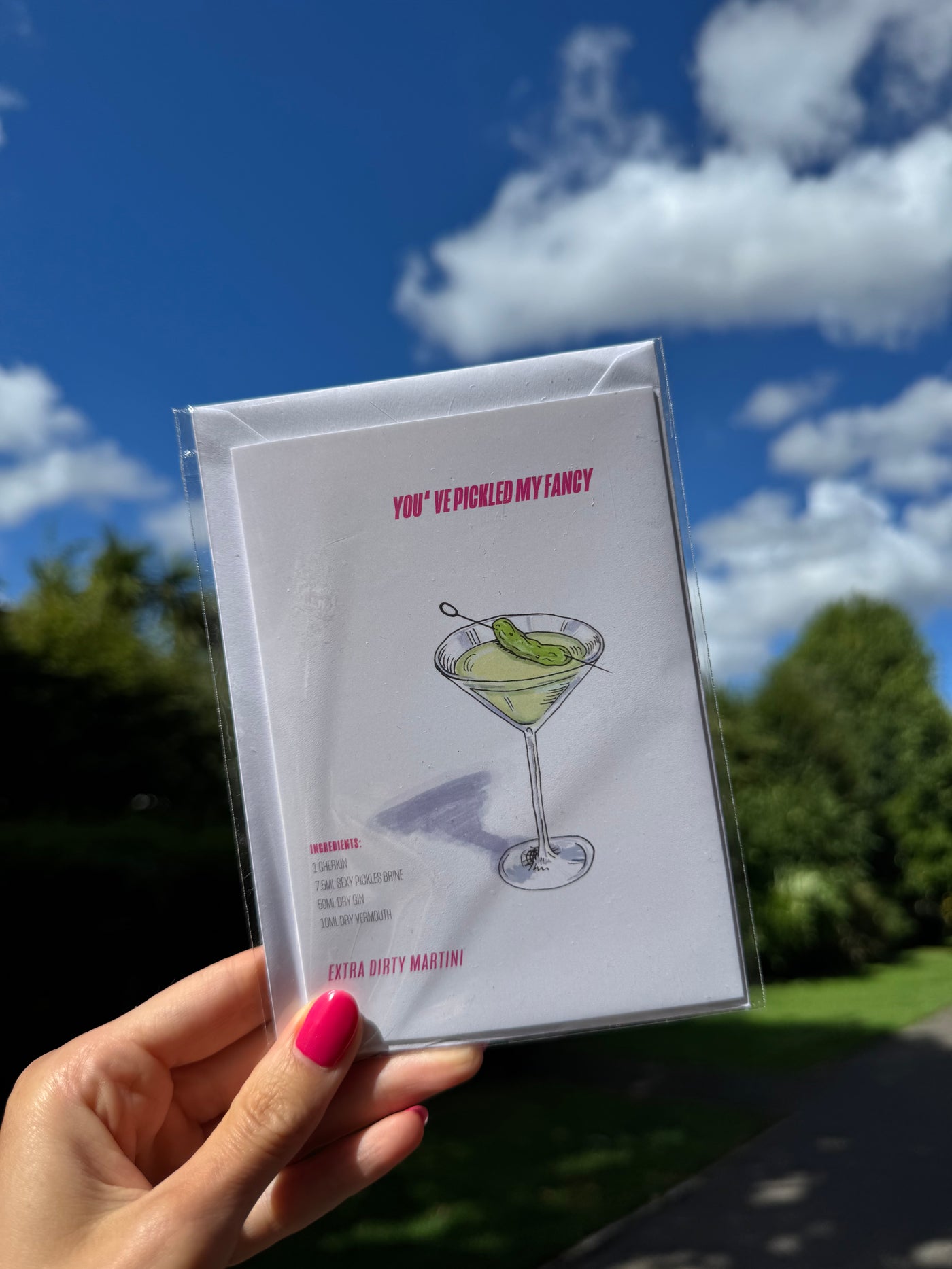 'You've pickled my fancy' card by Sexy Pickles