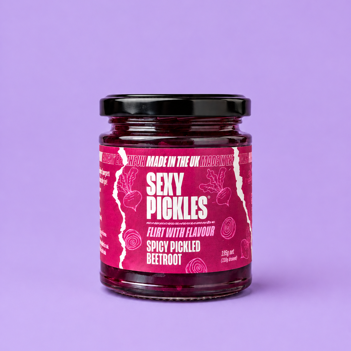 Sexy Pickles Spicy Pickled Beetroot